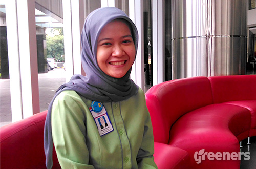 Ahli Nutrisi dari Rumah Sakit dr. Cipto Mangunkusumo (RSCM), Rifqah Indri Amalia. Foto: greeners.co/Teuku Wildan