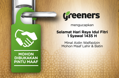 Selamat Hari Raya Idul Fitri 1 Syawal 1435 H - Greeners.Co