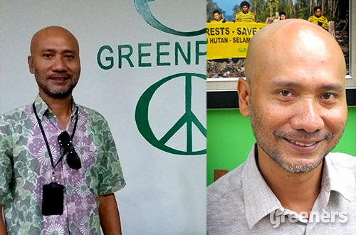 Kepala Greenpeace Indonesia, Longgena Ginting. Foto: greeners.co/Danny Kosasih