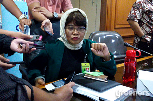 Direktur Jenderal Pengendalian Perubahan Iklim KLHK, Nur Masripatin. Foto: greeners.co/Danny Kosasih