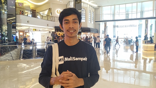 Chief Executive Officer & Co-Founder Mall Sampah Adi Saifullah Putra.