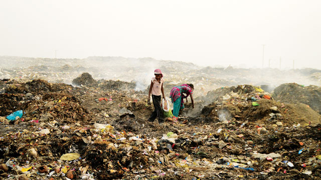ilustrasi gunungan sampah. Foto: Freepik
