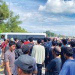 Ribuan masyarakat adat di Rempang terpaksa pindah tempat akibat proyek strategis nasional. Foto: Walhi Nasional