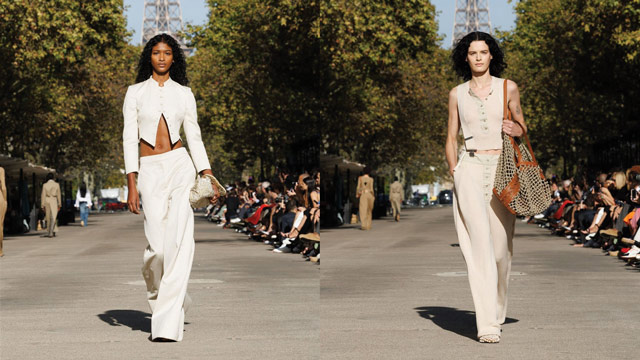 Stella McCartney memperlihatkan berbagai koleksi desain penuh dengan produk-produk ramah lingkungan. Foto: Instagram Stella McCartney