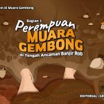 Cuaca ekstrem akibat perubahan iklim menyebabkan bencana banjir rob di Muara Gembong semakin parah. Foto: Greeners