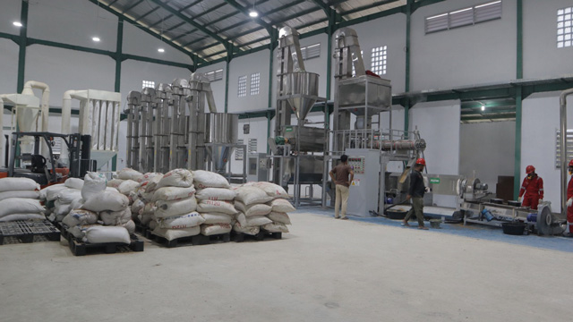 KKP memperkuat program produksi pakan ikan mandiri. Foto: KKP