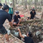 Komunitas Resan Gunungkidul menjadi pendorong sinergi untuk ikut menjaga mata air lewat pelestarian pohon. Foto: Resan Gunungkidul