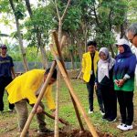 BEM UI dan Pemkot Jakarta Selatan menanam 1.000 bibit pohon dalam rangka Hari Pohon Sedunia. Foto: DLH DKI Jakarta