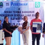 Happy Hearts Indonesia (HHI) bersama Yayasan Marc Klok  membangun kembali Sekolah Luar Biasa (SLB) Budi Mulia di Cililin, Jawa Barat. Foto: HHI