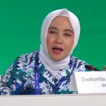Kepala BMKG Dwikorita Karnawati, menghadiri Konferensi PBB tentang Perubahan Iklim ke-28 (COP28) di Dubai. Foto: BMKG