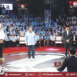 Walhi menilai isu penting soal hak atas lingkungan hidup hilang dalam pembahasan debat capres. Foto: KPU