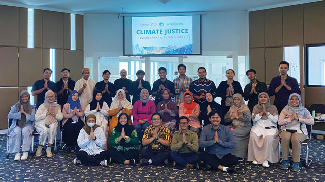 GreenFaith Indonesia menggandeng komunitas agama untuk menggali soal keadilan iklim. Foto: GreenFaith Indonesia