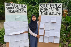 Pegiat lingkungan Gresik surati capres soal masalah lingkungan. Foto: Ecoton