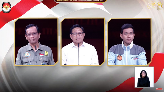 Debat cawapres belum menyentuh akar permasalahan krisis iklim. Foto: KPU