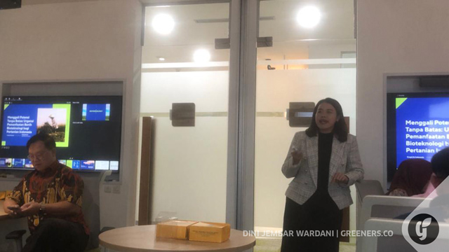 Benih bioteknologi dapat menjaga ketahanan pangan nasional. Foto: Dini Jembar Wardani