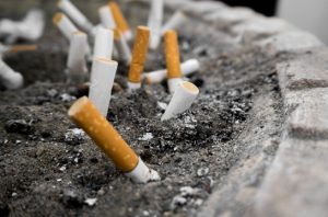 Ilustrasi puntung rokok. Foto: Freepik