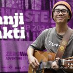 Musisi Panji Sakti tampil memukau dalam kegiatan Zero Waste Adventure Camp 2024. Foto: Amar Kun Kawakibi