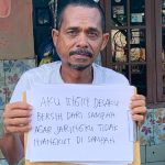 Warga Muara Gembong meminta agar kawasan desa bisa terbebas dari sampah plastik. Foto: Seascape