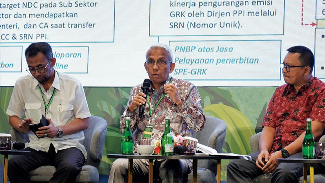 KLHK bakal bertindak tegas kepada entitas bisnis yang melanggar aturan perdagangan karbon. Foto: KLHK