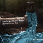 Ancaman krisis air di Indonesia. Foto: Greeners