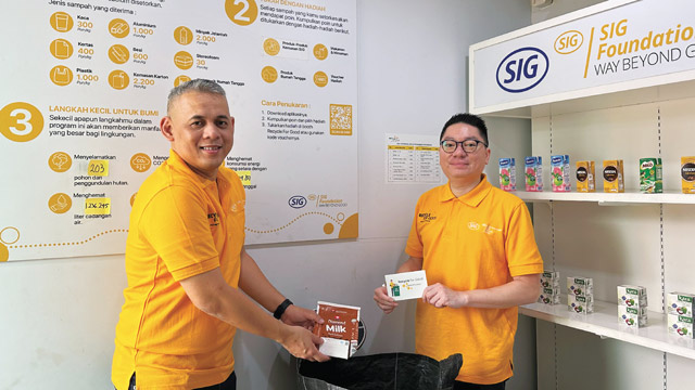 recycle for good. Foto: SIG