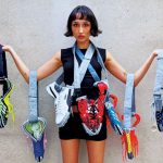 Bibi Bazz mendaur ulang sepatu bekas menjadi tas yang modis. Foto: Yanko Design