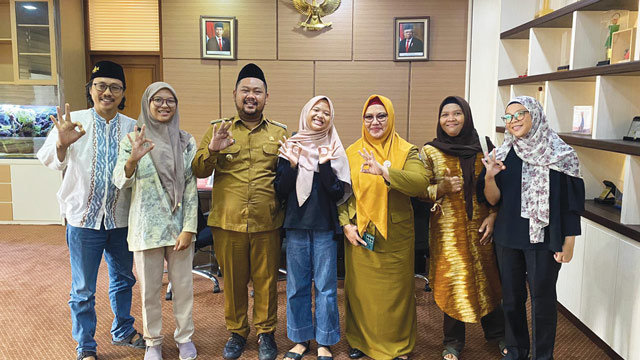 Bupati Gresik Gus Yani mendukung pegiat lingkungan cilik dalam INC keempat. Foto: Ecoton