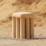 Bangku daur ulang dari serbuk gergaji. Foto: Yanko Design