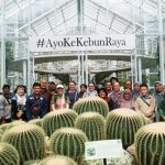 Peneliti taksonomi muda Asia mengunjungi KRC untuk  mempelajari beragam flora atau tumbuhan. Foto: BRIN