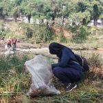 Aksi bersih Sungai Ciliwung. Foto: INDOFEST X KCP