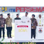 Presiden Joko Widodo meresmikan Persemaian Mentawir di Kabupaten Penajam Paser Utara, Kalimantar Timur. Foto: KLHK