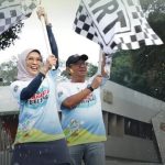 Pemprov DKI Jakarta melakukan kampanye pembiasaan berjalan kaki untuk kesehatan masyarakat. Foto: DLH DKI Jakarta