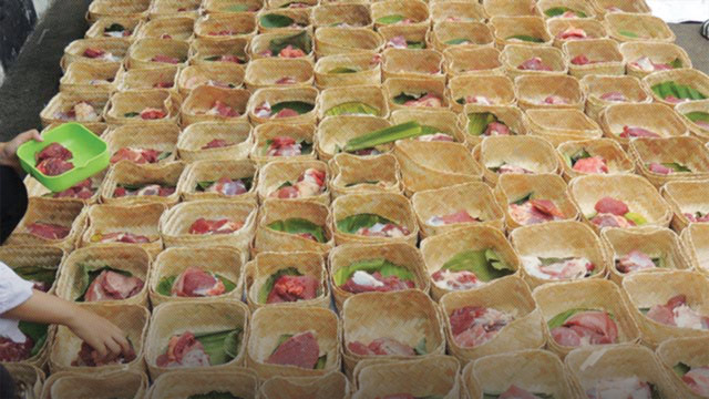 Ilustrasi kurban ramah lingkungan. Foto: Shutterstock