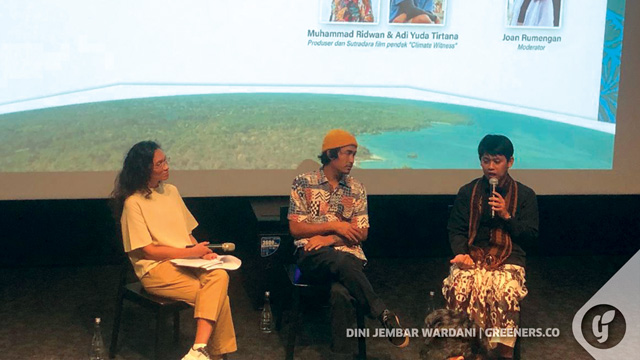 Film Climate Witness menampilkan aksi mitigasi krisis iklim di NTT. Foto: Dini Jembar Wardani