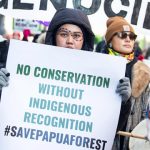 Greenpeace Indonesia menilai UU KSDHE sebagai komitmen semu untuk konservasi alam dan perlindungan masyarakat adat. Foto: Greenpeace Indonesia - Toma Iczkovits