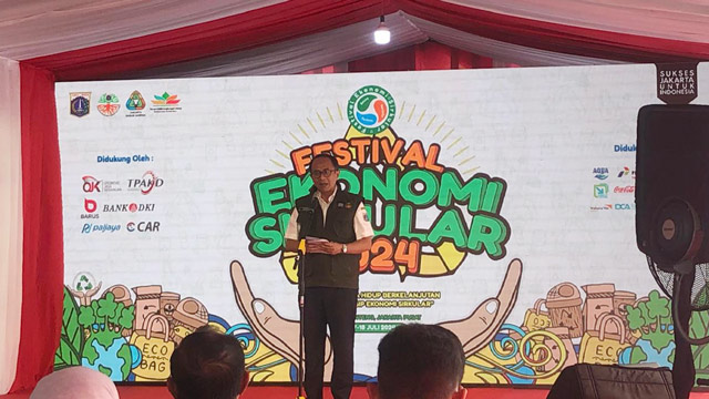 Festival Ekonomi Sirkular menjadi ajang pameran produk ramah lingkungan. Foto: Dini Jembar Wardani