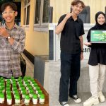 Mahasiswa Unsoed membuat tablet hisap dari daun pegagan. Foto: Unsoed