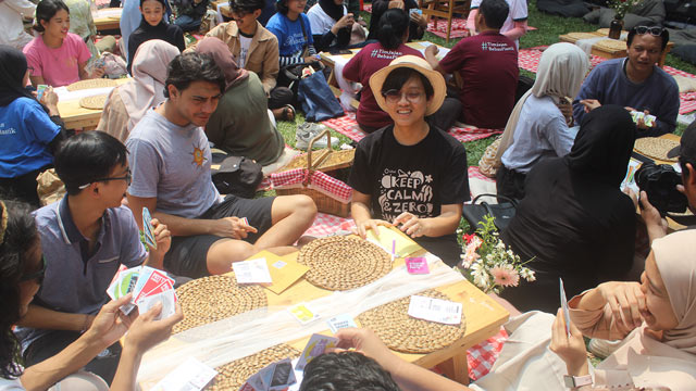 Piknik bebas plastik. Foto: Walhi