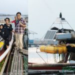 Mahasiswa IPB University menciptakan sebuah instrumen bernama U-Buoy. Foto: IPB News