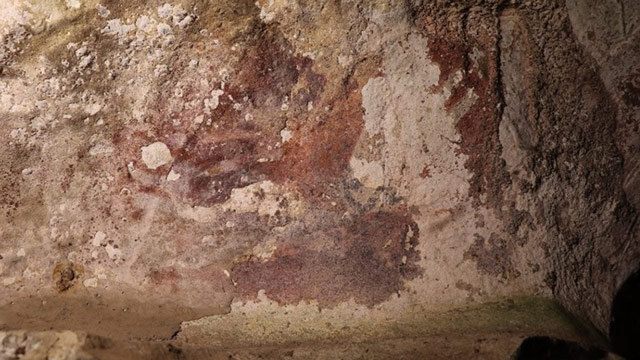 Lukisan gua tertua. Foto: BRIN