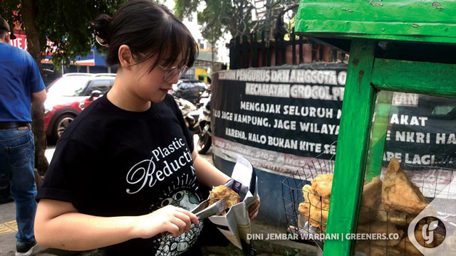 Eksplorasi kuliner Jakarta tanpa plastik. Foto: Dini Jembar Wardani