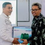 Dosen IPB mengungkap ampas tahu bisa jadi pakan ikan apung. Foto: News IPB