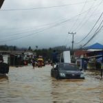 Aktivitas pertambangan memperparah banjir Halmahera Tengah. Foto: Walhi Maluku Utara