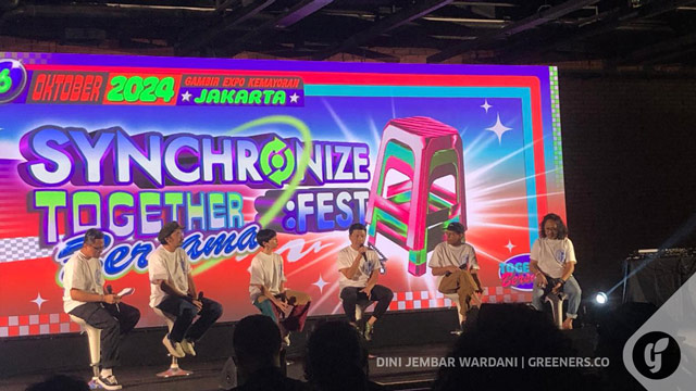 Synchronize Festival berkomitmen menjaga lingkungan. Foto: Dini J. Wardani