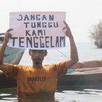 Ilustrasi kekhawatiran warga terhadap dampak krisis iklim. Foto: Walhi Jakarta