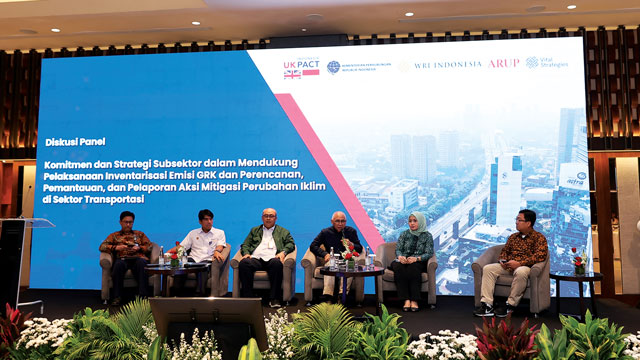 Kemenhub membentuk tim mitigasi Iklim untuk mendorong penurunan GRK. Foto: WRI