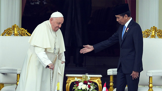 Kunjungan Paus Fransiskus ke Indonesia. Foto: Humas Setkab/Rahmat