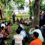 Warga Jabar minta pemerintah selesaikan hak tanah. Foto: Walhi
