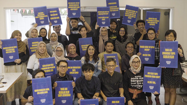 Masyarakat sipil meminta pemerintah memiliki komitmen iklim bagi masyarakat yang rentan terdampak perubahan iklim. Foto: Walhi