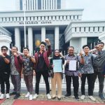 Tim Advokasi menggugat aturan izin tambang ormas agama ke MA. Foto: Tim Advokasi Tolak Tambang